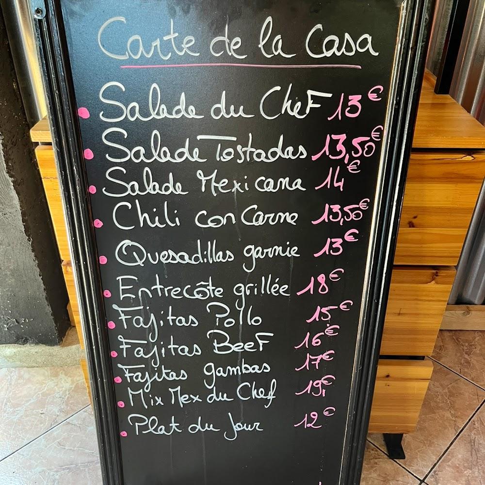 La Casa aux deux Saveurs - Menu Image 3